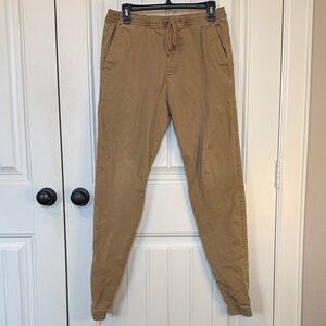Hollister Men's Tan Joggers